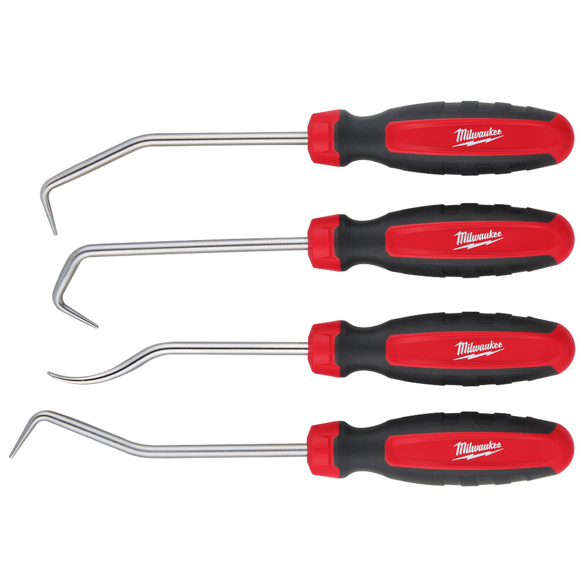 Milwaukee 4-Pc. Metal Hose Pick Set with Storage Tray, Model# 48-22-9217